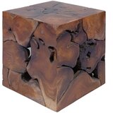  Stolci 4 kom smeđi 40x40x45 cm od masivne tikovine | Eponuda.ba