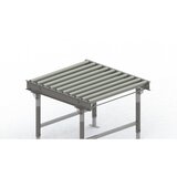 Gura Valjčna proga, jeklen okvir s pocinkani jekleni valji, širina proge 900 mm, osni razmak 100 mm, dolžina 1 m | Shoptok.si