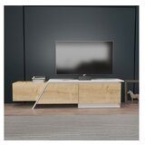 Hanah home tv polica zonas sapphire oak white | ePonuda.com