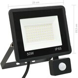 vidaXL LED reflektor sa senzorom 50 W hladni bijeli | shoptok.hr