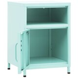 vidaXL Nočna omarica mint zelena 35x35x51 cm jeklo | Shoptok.si