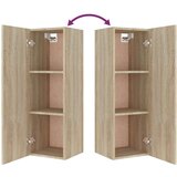 8-dijelni set TV ormarića boja hrasta sonome konstruirano drvo | shoptok.hr