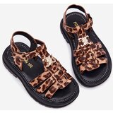 Boto Girls Sandals With Decorative Detail Panther Serina | Shoptok.si
