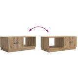  Klubska miza Artisan hrast 90 x 50 x 37 cm Inženirski les, (5000295484) | Shoptok.si