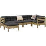  6-dijelni set vrtnih sofa od impregnirane borovine | shoptok.hr
