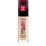 L´Oréal Paris Infaillible 32H Fresh Wear dolgoobstojni tekoči puder odtenek 015 Porcelain 30 ml Cene