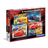Clementoni puzle Cars 3 20,60,100,180 delova ( 077144 )
