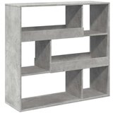vidaXL Regal za knjige boja betona 100x33x94,5 cm konstruirano drvo | shoptok.hr