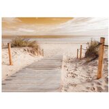  Samoljepljiva foto tapeta - On the beach - sepia 294x210 | shoptok.hr