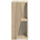  Stranski polic Sonoma hrast 33 x 32 x 70,5 cm Konstruiran les, (5000200843) | Shoptok.si