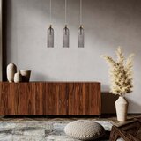  visilica na lanku PIEGA 3xE14/40W/230V mesing/zadimljeno-crna | Eponuda.com
