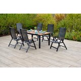 Gardenson Vrtni Set Astros, 7-delno, Raztegljiva Miza | Shoptok.si