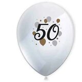 Procos Komplet 6 lateks balonov z vzorcem 50 let | Shoptok.si