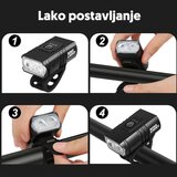  Punjiva LED lampa za bicikl sa LED diodama | ePonuda.com