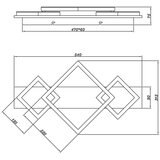  Brilagi - LED plafonsko svetlo AXIS LED/24W/230V | Eponuda.com