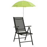  Suncobrani za stolice za kampiranje 2 kom zeleni 105 cm | Eponuda.com