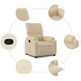  Naslanjač iz krem blaga | Shoptok.si