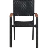  7-dijelni vrtni blagovaonski set crni | shoptok.hr