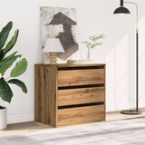 vidaXL Kutna komoda s ladicama boja artisian hrast 60x41x58 cm drveni | shoptok.hr