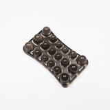 INF Ergonomsko prozorno silikonsko podlogo za miško za udobje in podporo Black, (5000071781) | Shoptok.si