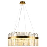  LED prigušiva luster na sajli LED/110W/230V 3000-6500K zlatni + daljinski upravljač | Eponuda.com