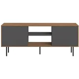 TemaHome France siva tv komoda u dekoru oraha 151x40 cm altitude - temahome france