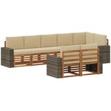  Set vanjskih sofa 8 kom. Poliester | shoptok.hr
