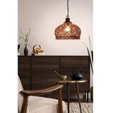 Eglo okrugla viseća svjetiljka jadida (60 w, Ø x v: 330 mm x 110 cm, antikno smeđe, E27) | shoptok.hr