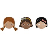 Bloomingville Mini Stenski obešalniki v kompletu 3 ks Rosalia – | Shoptok.si