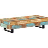 In Stolić za kavu od obnovljenog drva i čelika 120 x 50 x 30 cm | shoptok.hr