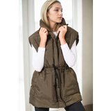 Dewberry Z6747 WOMEN'S VEST-KHAKI-1 Cene