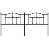  Metalno zamjensko uzglavlje crno 200 cm | Eponuda.com