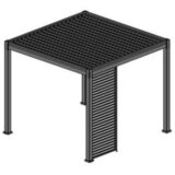  Panel za zasjenjivanje 1,3 m s fiksnim lamelama za bioklimatske pergole intro Cijene