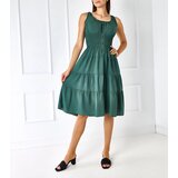 Gemre Green spaghetti strap dress Masaew Cene