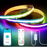 PAUTIX pametni USB LED trak z glasovnim upravljanjem in daljincem – 3 m | Shoptok.si