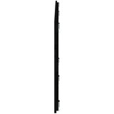 vidaXL Stensko posteljno vzglavje črno 166x3x60 cm trdna borovina | Shoptok.si