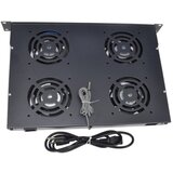 ExeLink Ventilator panel sa 4 ventilatora, kontrolerom temperature i kablom za napajanje | Eponuda.com