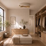 Brilagi LED prigu&amp;scaron;iva svetiljka VELVET TWIST LED/36W/230V CCT pr. 65 cm WT bela/zlatna + daljinski upravljač Slike