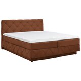 Premium Living Postelja Boxspring Cordoba, Opečnato Rjava, 180x200 | Shoptok.si