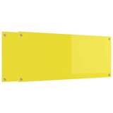  Zaščita za kuhinjo 2 pcs Rumena 120 x 50 cm kaljeno steklo, (5000070100) | Shoptok.si
