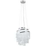 Tri O LED viseća svjetiljka u srebrnoj boji ø 48 cm Pomp – Cijene