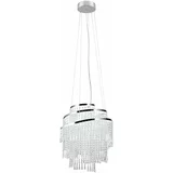 Tri O LED viseća svjetiljka u srebrnoj boji ø 48 cm Pomp –