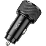 hoco. avtopolnilec adapter NZ14 Guerrero QC 36W 2xUSB - črn | Shoptok.si
