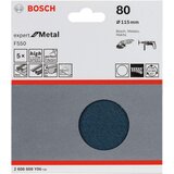 Bosch brusni list F550, pakovanje od 5 komada 115 mm, 80 pakovanje od 5 komada - 2608608Y06 | Eponuda.com