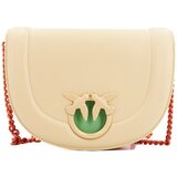 Pinko Torbe LOVE ROUND CLICK CLASSIC Rumena Cene