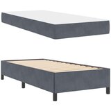  Krevetna konstrukcija Tamno siva 100 x 200 cm tkanina | shoptok.hr