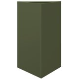  Vrtna sadilica maslinastozelena trokutasta 50x43x75 cm čelična | Eponuda.com