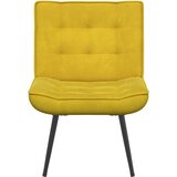  Stolica za opuštanje žuta 64x74x84 cm baršun | shoptok.hr