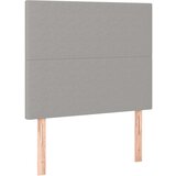  Box spring s madracem LED svjetlosivi 90x190 cm tkanina | shoptok.hr