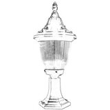 Opviq Vanjska zidna lampa BSU-68186-BSY-M3-K, 60 cm, IP65, E27, 40W, Crna | Eponuda.ba